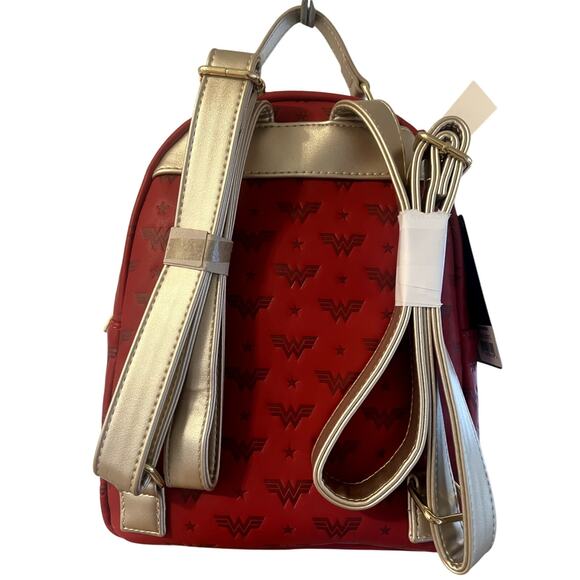 Loungefly DC Wonder Woman WW84 Mini Backpack - Exclusive - New! - Picture 9 of 9